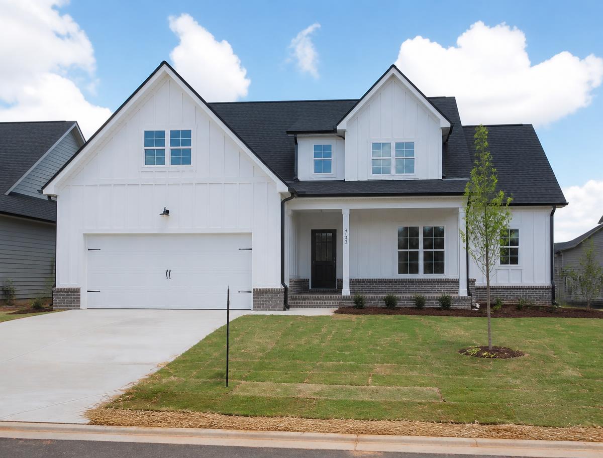 Custom home built in Canton, GA