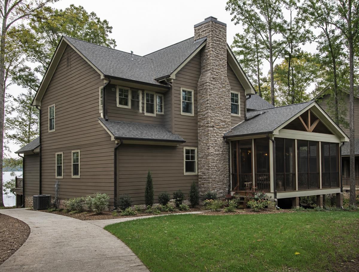 Lake home built in Gainesville, GA